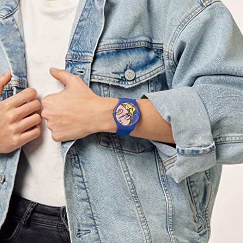Swatch Girl от Роя Лихтенштейна, Часы New Gent SUOZ352