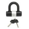 U Lock Disc Zinc Alloy Anti Theft Rust Proof Portable U Lock Padlock with Keys for RV Truck Trailer
