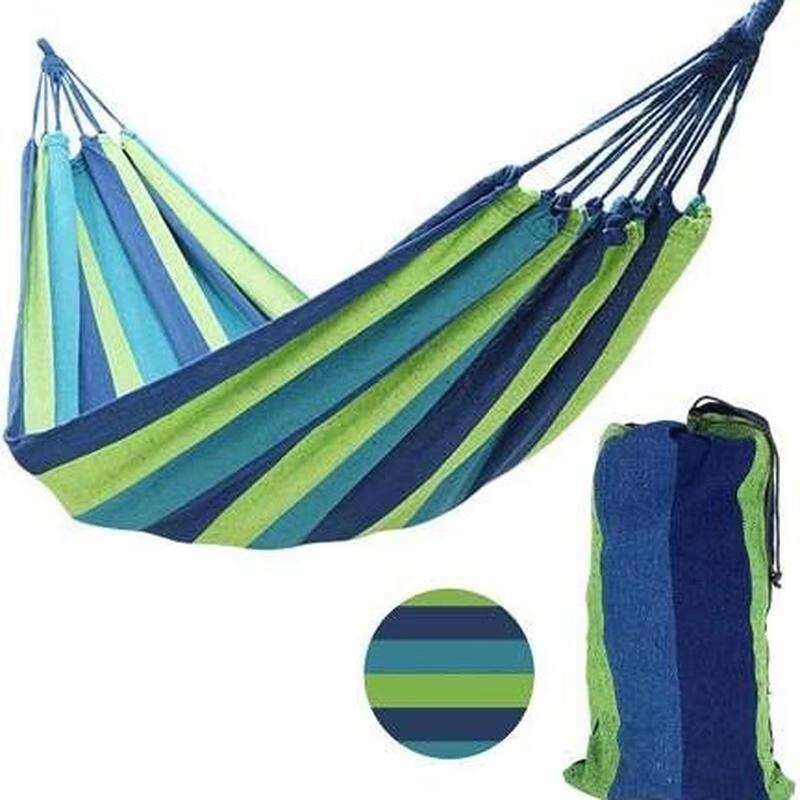 SEE KEAN Outdoor Canvas Hammock