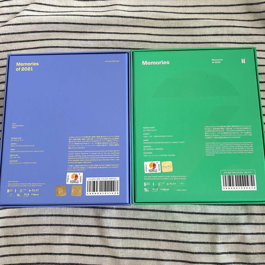 [USED] BTS Memories 2020 2021