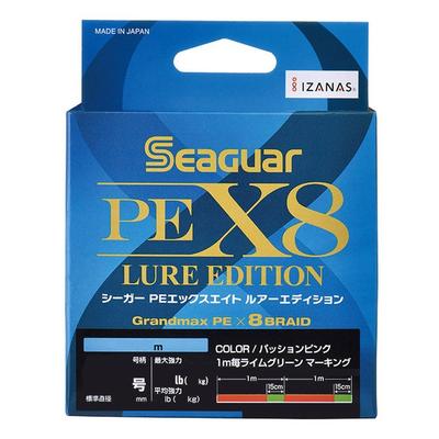 Kureha Line Seager PEX8 Lure Edition (200m) 0.8 Розовый