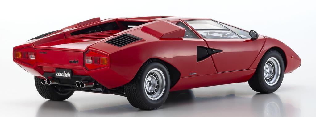 Kyosho Original Lamborghini Countach LP400 Завершенный продукт (красный)