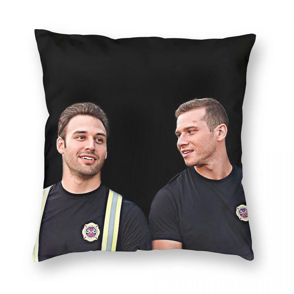 Evan Buckley Eddie Diaz Square Pillowcase Polyester Linen Velvet Pattern Decorative Throw Pillow Case Bed Cover Wholesale