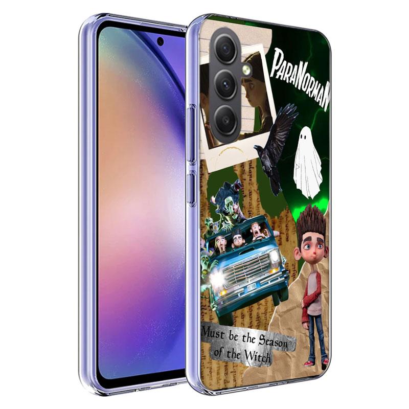 Мультяшный чехол для телефона P-ParaNorman для Samsung A17 A37 A57 A07 A16 A26 A36 A56 A06 A02S A12 A22 A32 A52S A04S A14 A24 A34 A54