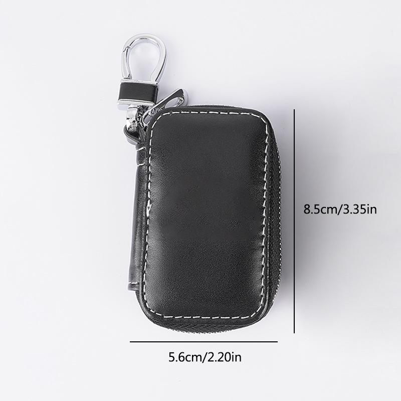 DBGO4 Leather Car Key Case Protection Auto Key Bag Key Chain Cover For Citroen C1 C2 C3 C4 C5 C6 C8 C4L DS3 DS4 DS5 LS DS6 Accessories