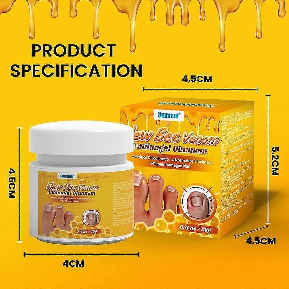Bee Venom Antifungal OintmentBee Venom Nail Repair ointment, Bee Venom Nail Repair cream,Repair Damaged Nails