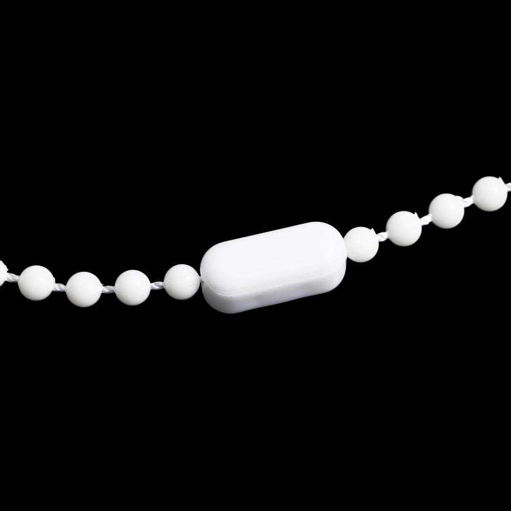 Аксессуары с соединителями Белая шторка из бусин Жалюзи Цепочка с бусинами Веревочная цепочка Шнур для подъема Цепочка для жалюзи