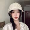 Осень и зима новая ретро литературная хлопково-льняная кепка вперед женская тонкая универсальная беретка дышащая кепка газетчика шляпа художника