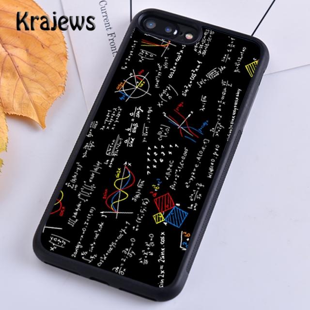 Krajews Наука Математика Физика Формулы Чехол для телефона Для iPhone 17 Air 16 15 14 plus 12 13 pro max Fundas