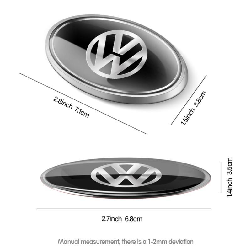 Декоративная наклейка-эмблема на багажник автомобиля для Volkswagen VW RLINE Golf Blue Motion MTM Polo Passat TSI Scirocco Beetle Jetta