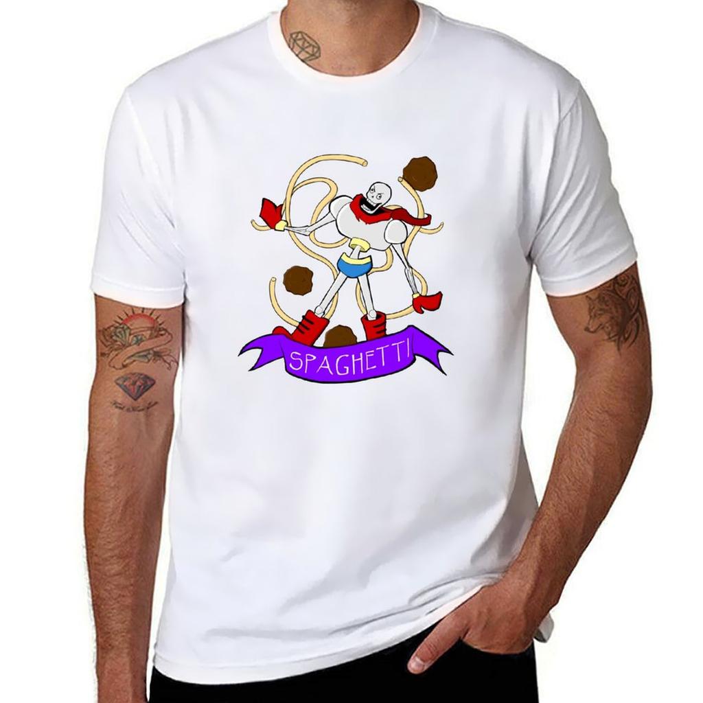 SPAGHETTI TShirt Trendy Casual Short Sleeve Shirt TShirt