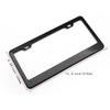 Алюминиевый сплав Держатель номерного знака Американский стиль Черная рамка для номерного знака 2 отверстия/4 отверстия Разные стили
