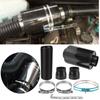 Автоаксессуары Подача Закрытый Впускной Патрубок Комплект Шлангов Впускной Фильтр Бокс Универсальный 1 Комплект Автомобильный Фильтр Холодного Воздуха из Углеродного Волокна