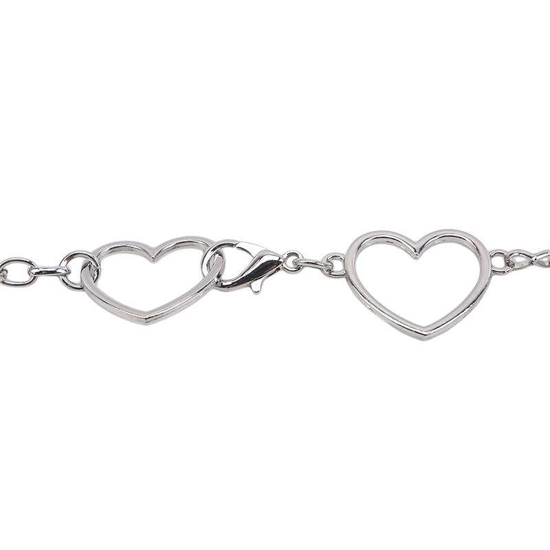 Gold Metal Belt Fashion Women's Silver Waist Chain Women's Heart Chain Belt Dress Accessories