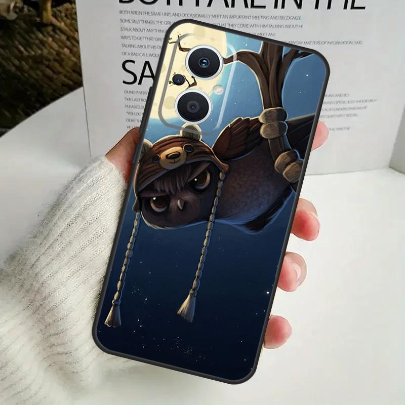 Милый чехол с рисунком совы для OPPO Reno 10 Pro 11F 4 5 6 7 8 Lite 4Z 5Z 8T OPPO Find X2 X3 X5 Lite X6 Pro Cover