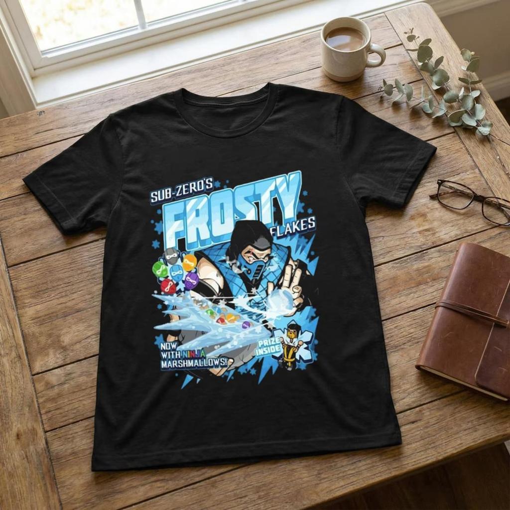 SUB-ZEZO Mortal Kombat Parody Frosty Video Game T-Shirt, Funny Subzero Shirt, Mortal KombaT-Shirt, MK Shirt, Mortal Kombat Game Shirt