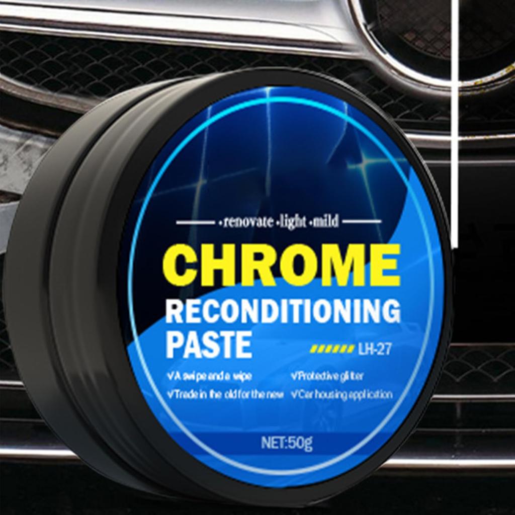Chrome Polishing Cream - Chrome Polish Cream, Car , Repairer Metal Polish for