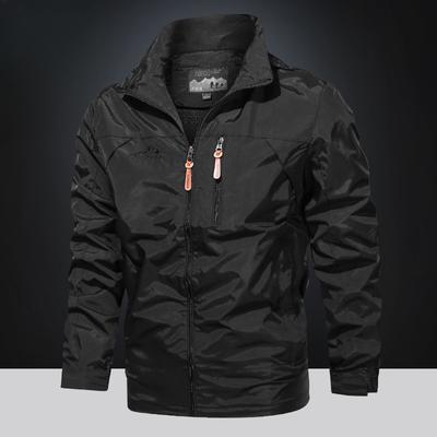 Весенне-осенняя мужская быстросохнущая куртка с капюшоном, тренчкот, свободная дышащая повседневная куртка, тонкая