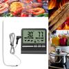 Kitchen Digital Cooking Thermometer Meat Food Temperature Tester for Oven BBQ Grill Timer Function with Probe Meat Heat Meter