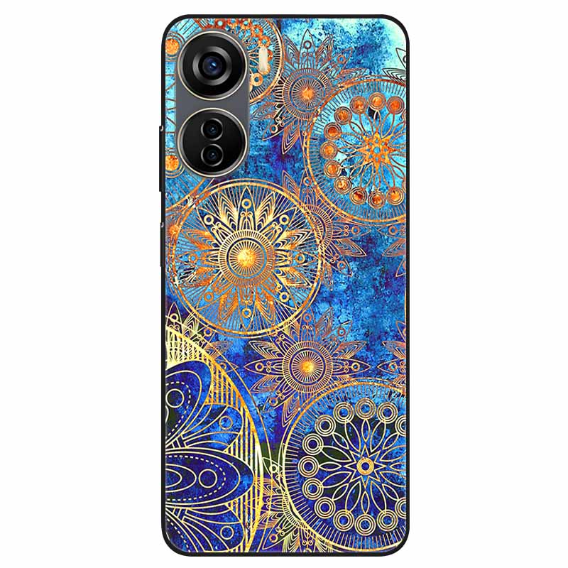 For ZTE Libero 5G IV Case A302 Soft Silicone Lovely Shockproof Cover for ZTE Libero 5G IV TPU Coque Cute Cats Funda Shells 6.6''