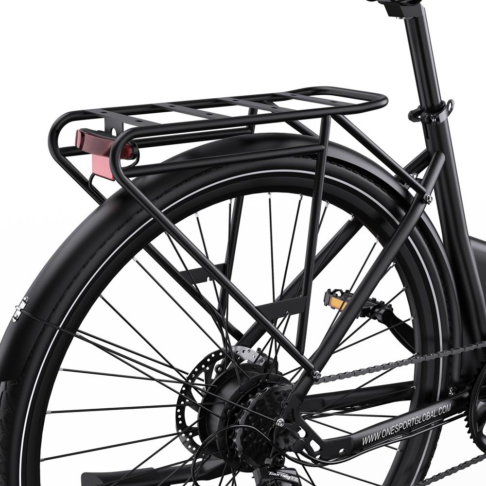 ONESPORT-OT12 Electric Bike for City Commute, 250W Motor, 65KM Range,  27.5" Tires, CE Certified