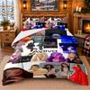 Ayliva Pattern Bedding 3Pcs Set Bed Sheet And Pillowcases For Indoor Bedroom