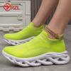 YRZL 2024 Новые женские кроссовки на плоской подошве с дышащей платформой, универсальные женские кроссовки с мягкой подошвой, нескользящие, для бега, спортивная обувь