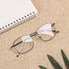 New Fashion Portable Metal Square Glasses Spectacles Optical Glasses Eyeglasses Frame