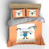"Cartoon Horse and Girl Bedding" Bedding Duvet Cover Set Duvet Cover Pillowcases  (1 * Duvet Cover 2 * Pillowcases, without duvet insert)