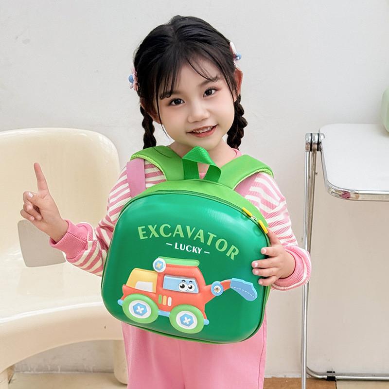 Рюкзак-скорлупа для малышей, детский, из ЭВА, водонепроницаемый, милый, школьная сумка для мальчиков и девочек