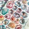 New Japanese Kids Reward 3D Relief Stickers - Cute Cartoon Crystal Gem Diamond Decals for DIY Journal Crafts & Gift Presents