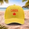 Canadian Maple Leaf Baseball Cap  Adjustable Lightweight Unisex Hat for Unisex  Women