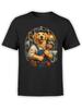 Pipe Pro Golden Retriever TShirt Unisex