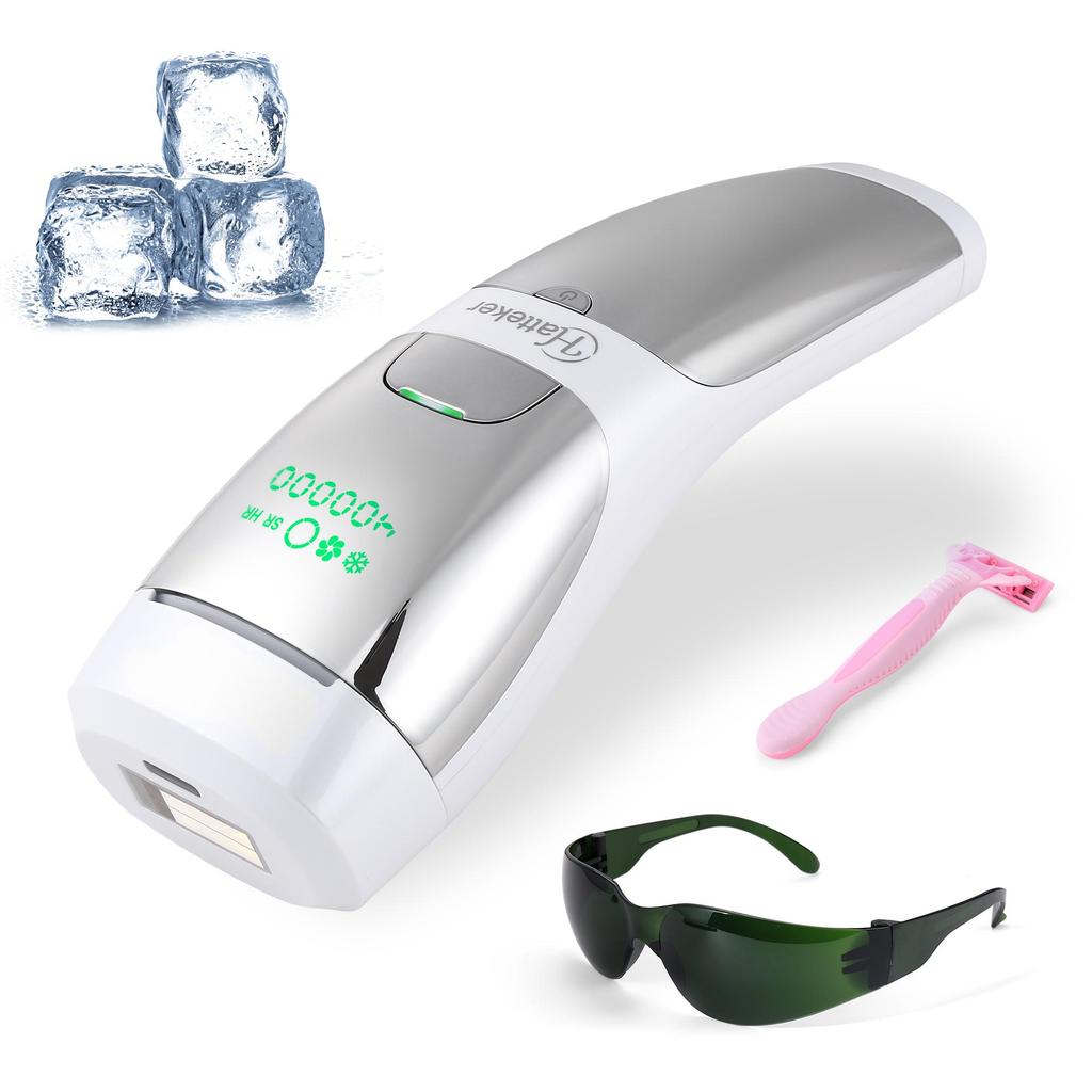 Hatteker Sapphire Home Laser Hair Removal Device for Women Painless Multi-Area Epilator Underarm Lip Leg Full Body