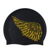 Customize Logo Colorful Lower MOQ Underwater Sports Swim Caps Silicone Ear Swimming Cap