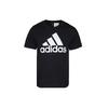 Logo Print Sports Crew Neck Short Sleeve T-Shirt Men Tops Black CD4864