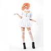 Halloween Clown Circus Clown Costume White Ghost Doll Ghost Festival Stage Costume