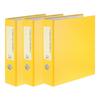 Eco Cheongun Color Collector D-Ring Binder A4 7cm 3-hole, Yellow, 3 Pieces