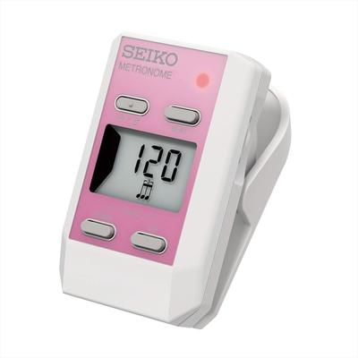 Цифровой метроном с зажимом Pearl Pink DM51P Громкость можно регулировать и отключать с помощью поворотного регулятора громкости