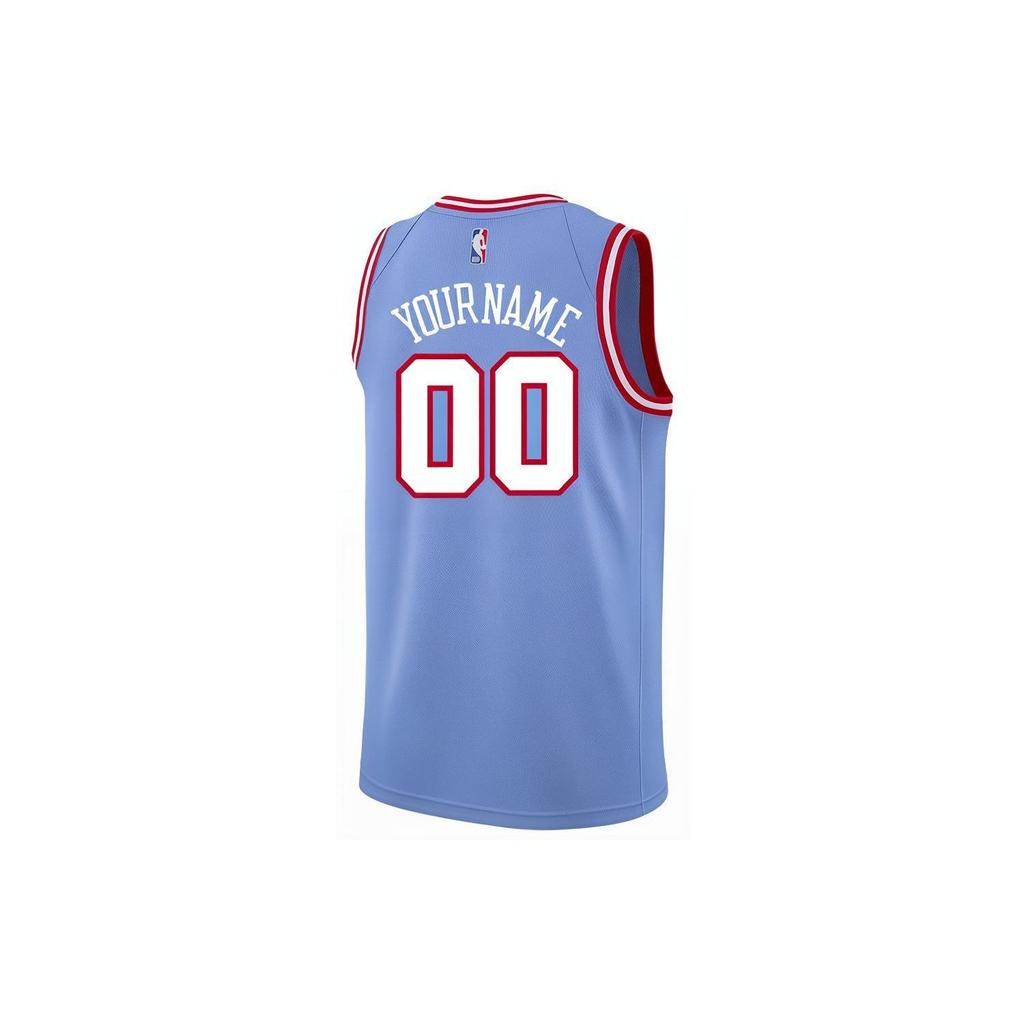 Nike Спортивная баскетбольная майка Tank City Edition - Chicago Bulls Мужская верхняя часть синяя AV4629-448