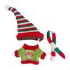 Christmas-Themed Doll Clothing for Kids with DIY Options 6.69''