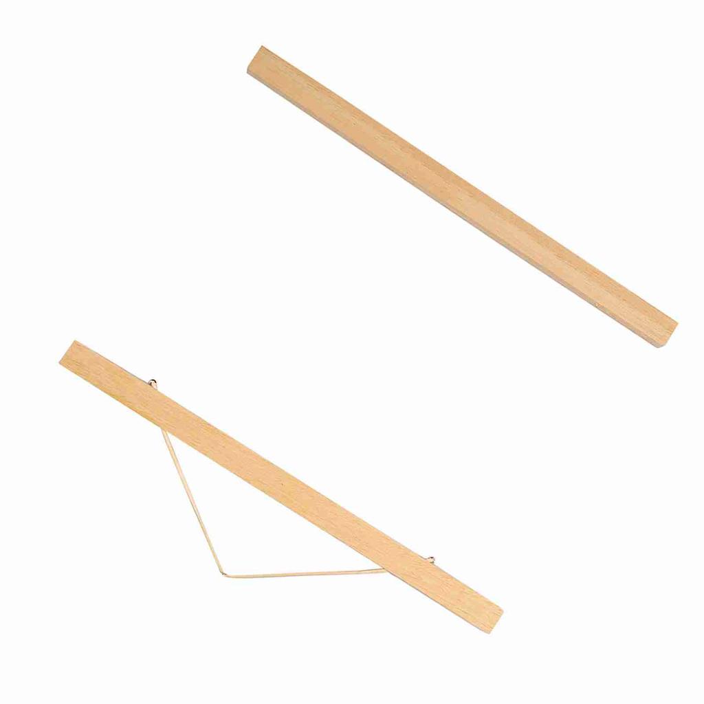 Современная магнитная рамка для фото из опилок, сделай сам, держатель для постеров-свитков, художественных работ, белое дерево