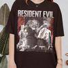 Винтажная футболка Comfort Colors Resident Evil Requiem Винтажная потертая футболка для фаната Леона Кеннеди