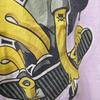 [USED] Vintage American Comic Simpsons Anime T-shirt American Casual Print Pink