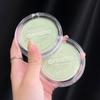 Мягкая матирующая пудра Ge Meng Green Tea: Стойкая, Маскирующая, Водостойкая, Осветляющая и Контурирующая пудра для лица.