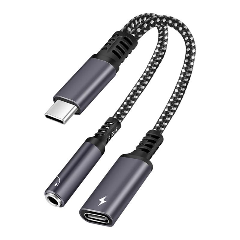 Одновременная зарядка и звук USB C адаптер для чистого звука на телефоне и устройствах