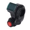 Electric Bike Thumb Throttle 3 Speed Digital Voltage Display Bicycle Hand Accelerator for Mountain