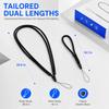 2PCS Nylon Crossbody Strap Black Portable Fan Accessories for Shark ChillPill Outdoor Activities