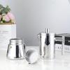 Easyworkz Stainless Steel Moka Pot Funnel Replacement Reducer Set for Espresso Makers, 6 Cups