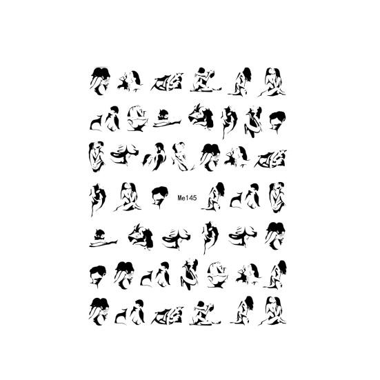 Наклейка для маникюра, многофункциональная экологически чистая уникальная отличная сексуальная наклейка для ногтей для девочек, аксессуары для рукоделия «сделай сам» для студентов